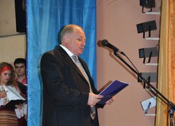 Перший заступник голови Уманської районної державної адміністрації Олег Михайлович Кожем’як привітав колектив університету зі святом